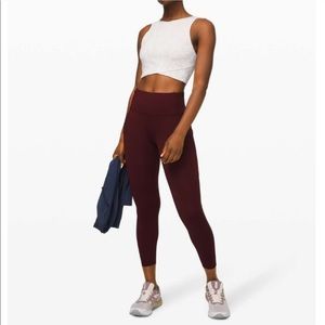 LULULEMON Fast and Free High Rise 25" Nulux